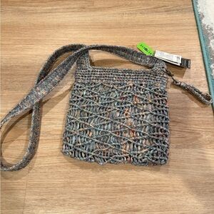 The Sak Multicolor Hand Crocheted Crossbody Bag